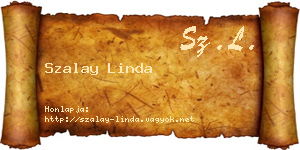 Szalay Linda névjegykártya